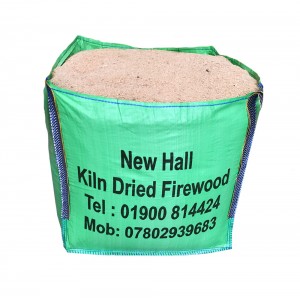 X - Large Bulk Bag Kiln Dried Sawdust - Bag dimensions 85 cm x 85 cm