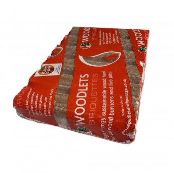 Woodlets Briquettes - Single (Collection Only or add on product)  - WS957/00001