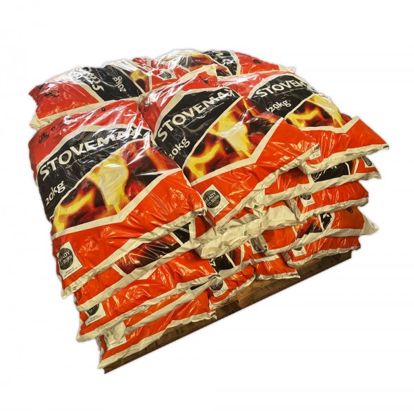 Stovemax Smokeless Fuel - 25 x 20kg Bags (Half Pallet)